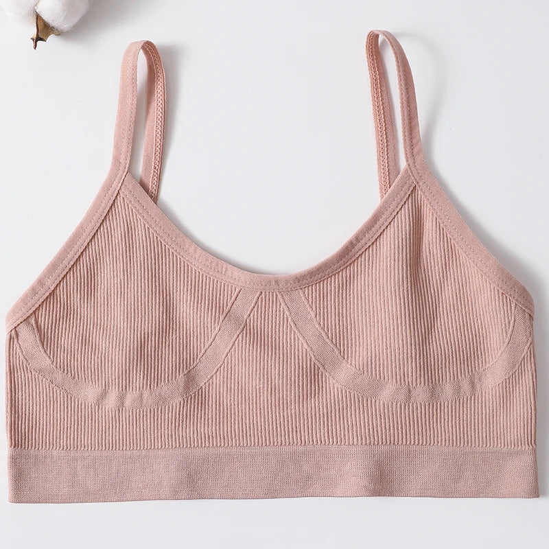Women, Soft Sports Tube Bra, Sexy Lingerie, Low Back Crop Top