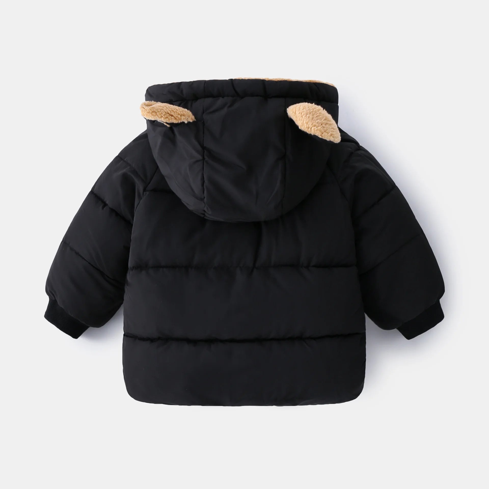 Autumn Winter Kids Parkas, Bear Ears Jacket for Boys and Girls (1-6 Years)