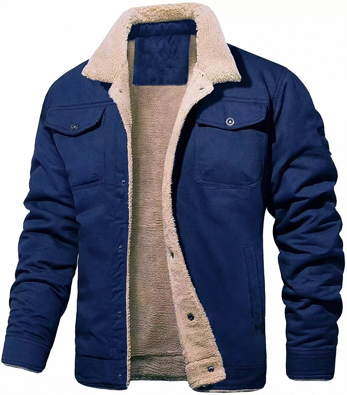 2024 Customizable Pleated Collar Jacket Coat