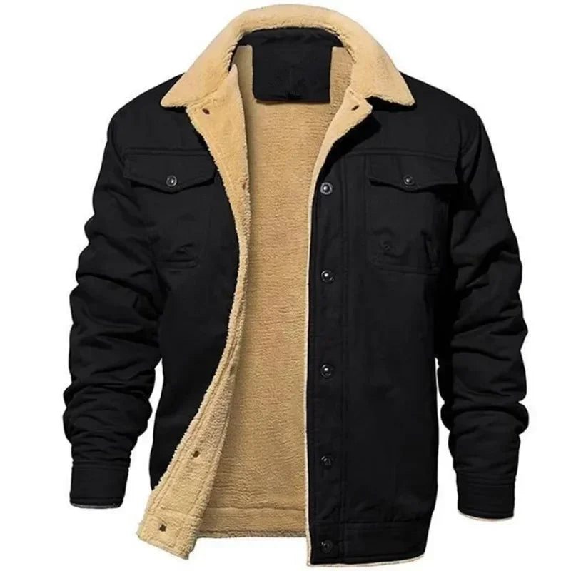 2024 Customizable Pleated Collar Jacket Coat