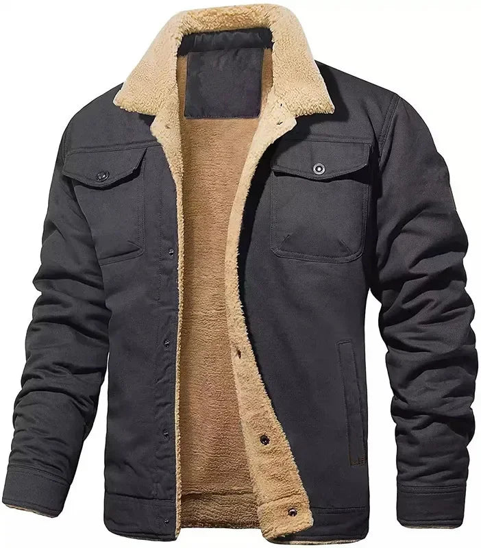 2024 Customizable Pleated Collar Jacket Coat