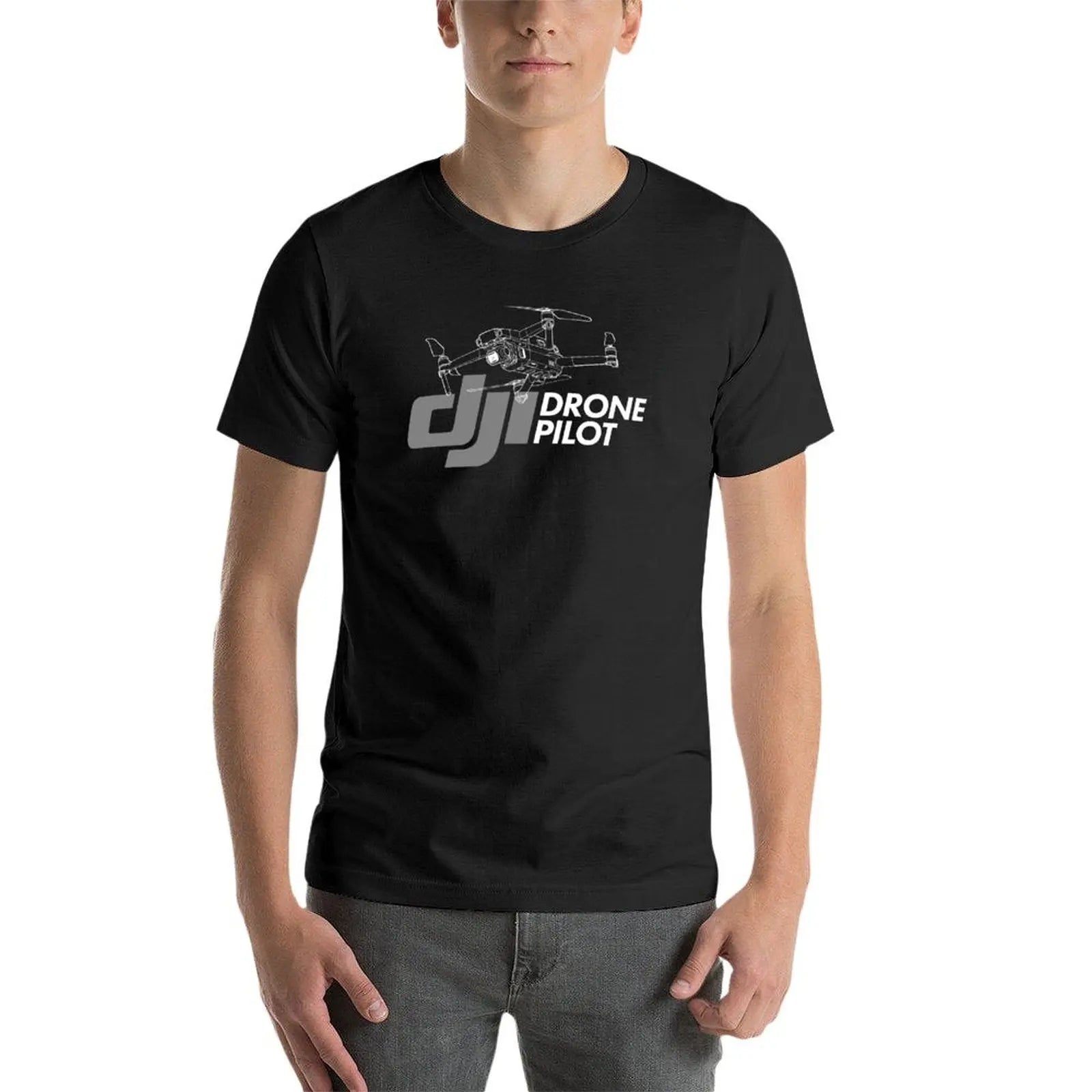 Drone Pilot Anime T-Shirt New Edition Men's Tee