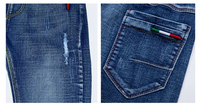 Kids Boys Denim Pants, Casual Jeans for Children (4-11Y)